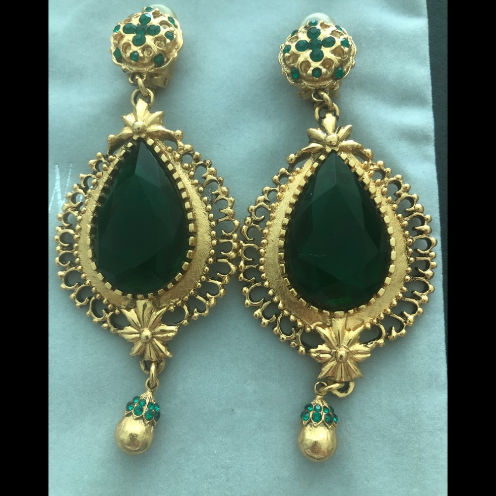 Jose Maria Barrera Clip on Earrings